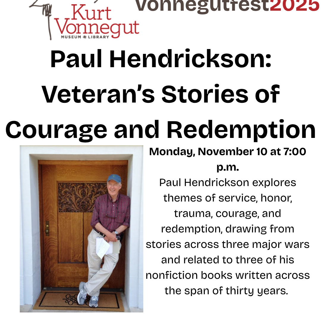 Paul Hendrickson: Veteran's Stories Of Courage and Redemption - logo
